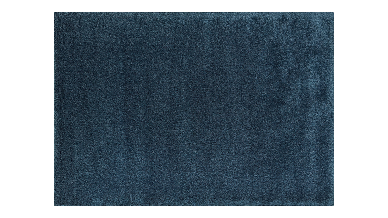 Remi Rug in Navy shown in a full front view, featuring a rich deep-blue colour with subtle tonal shading