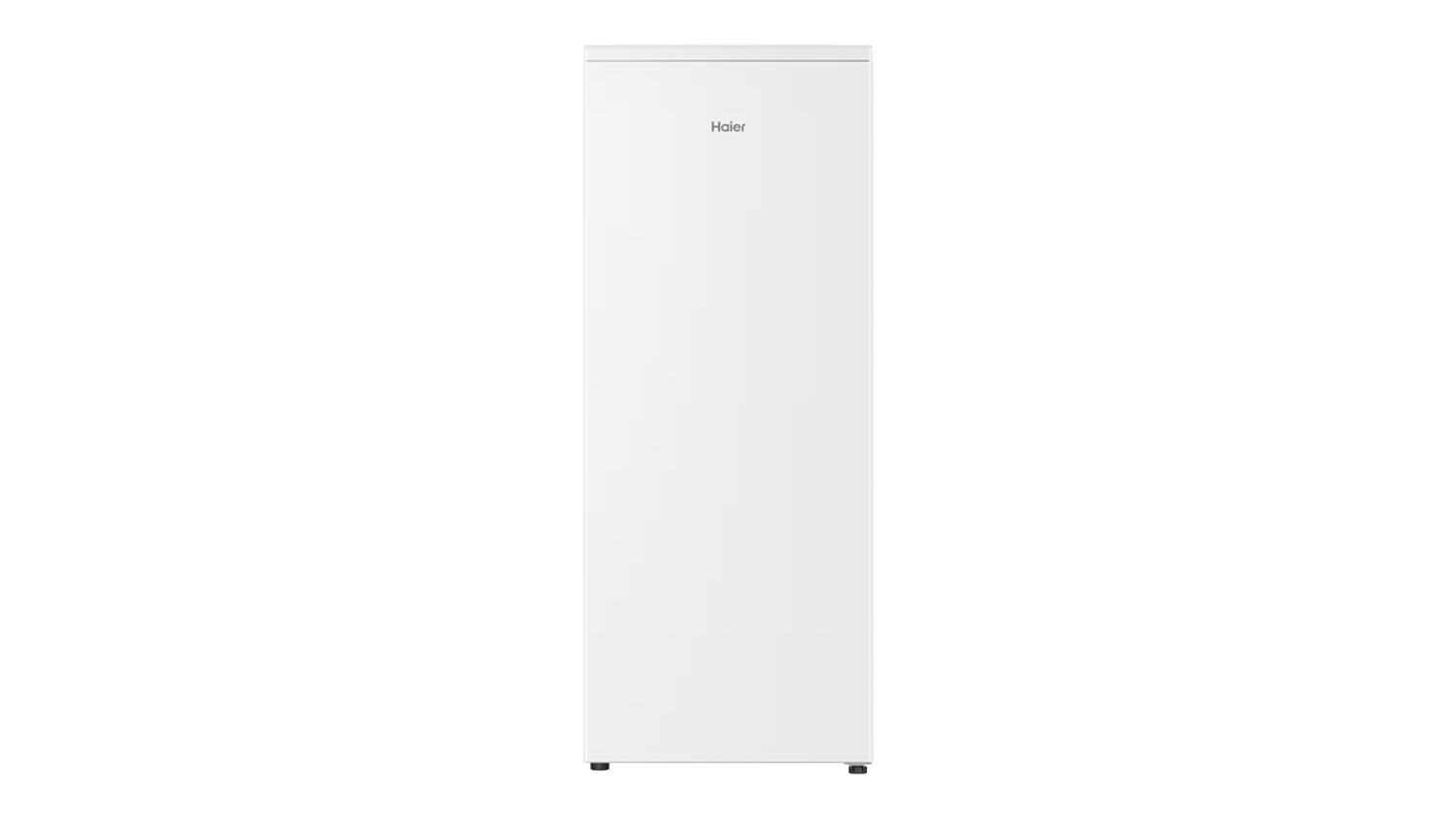 A view of the Haier 300 Series 223L Single Door Vertical Fridge Freezer
