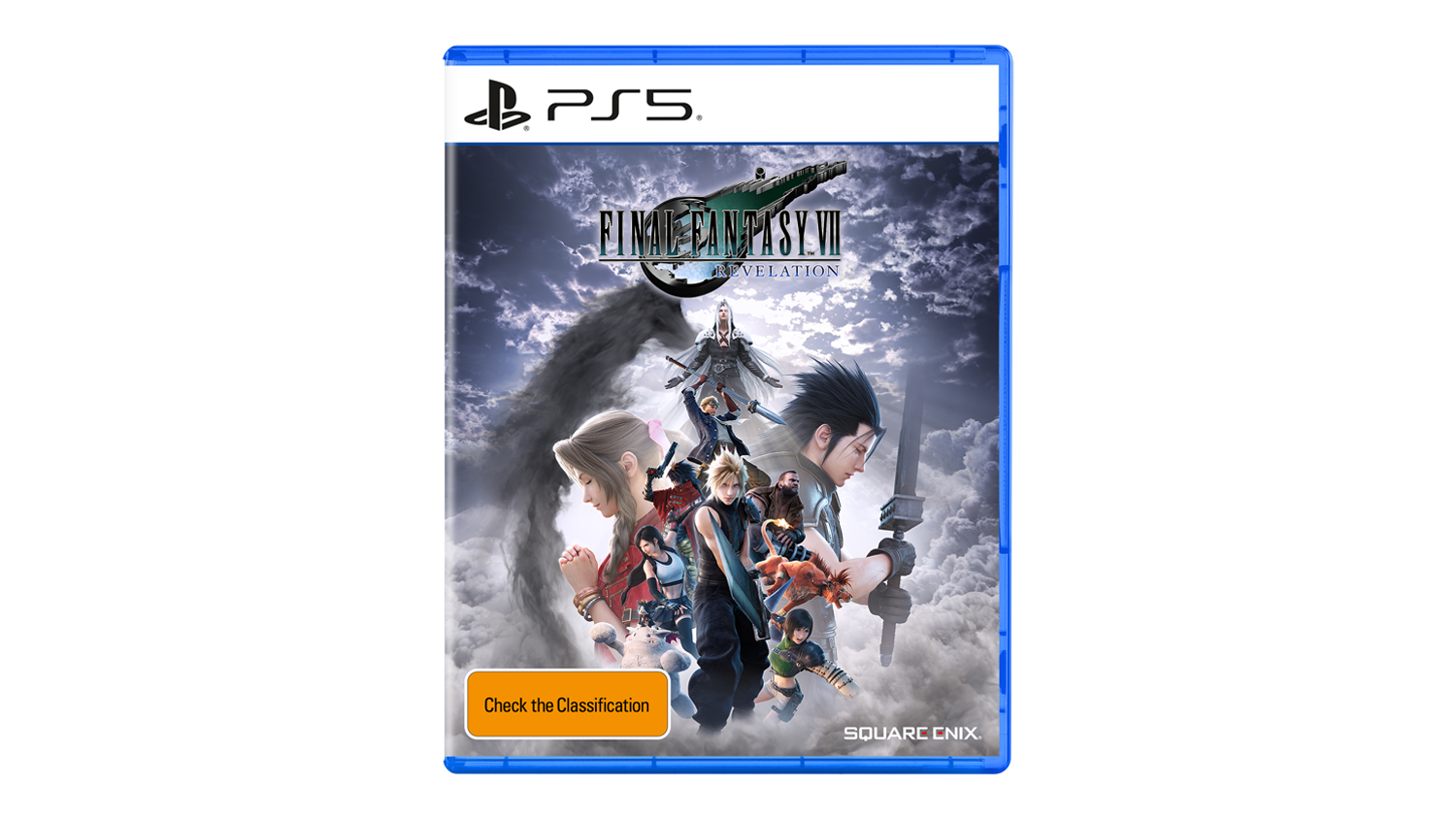 A view of the Final Fantasy VII Revelation for PS5