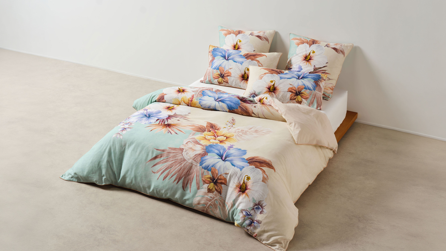 Gabriella Seafoam Duvet Cover Set by Linen House | Harvey Norman New ...