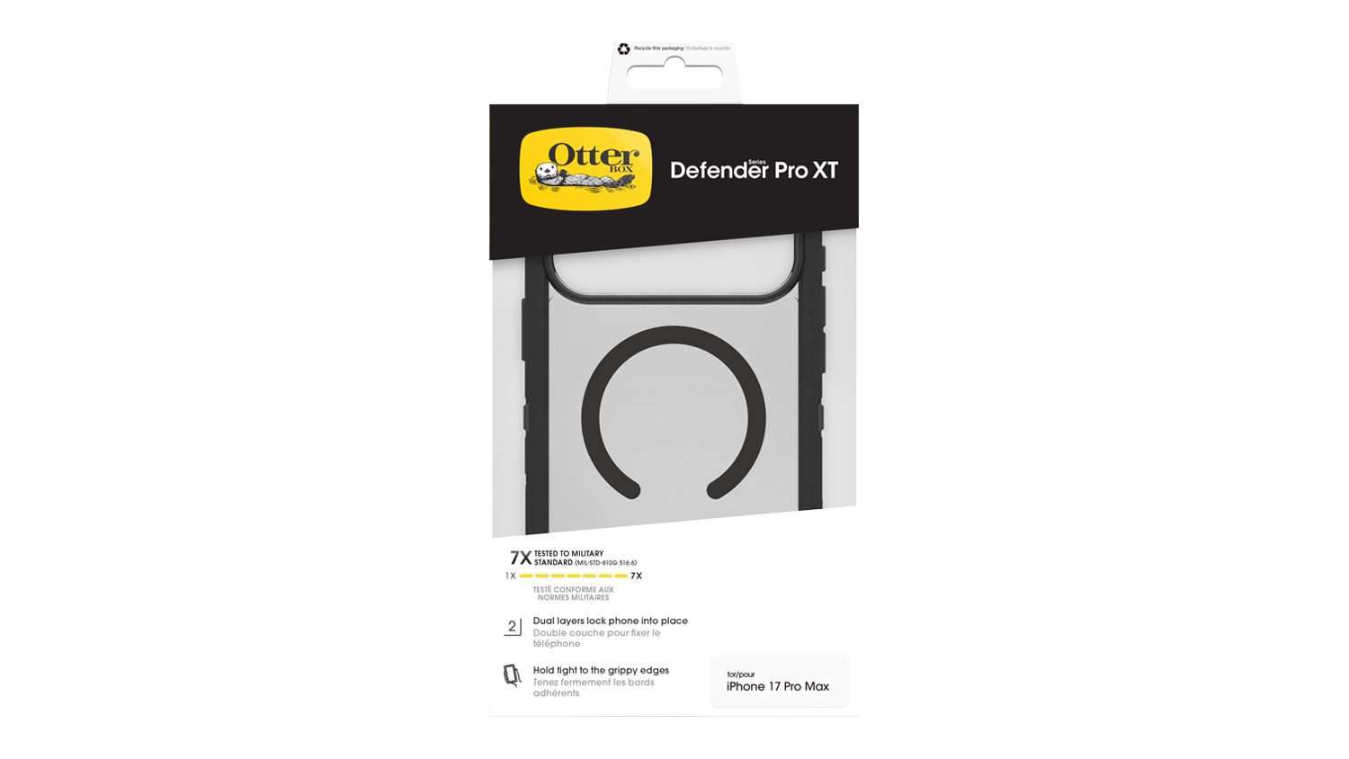 Otterbox Defender Pro XT MagSafe Case for iPhone 18 Pro Max - Black (77-000978)