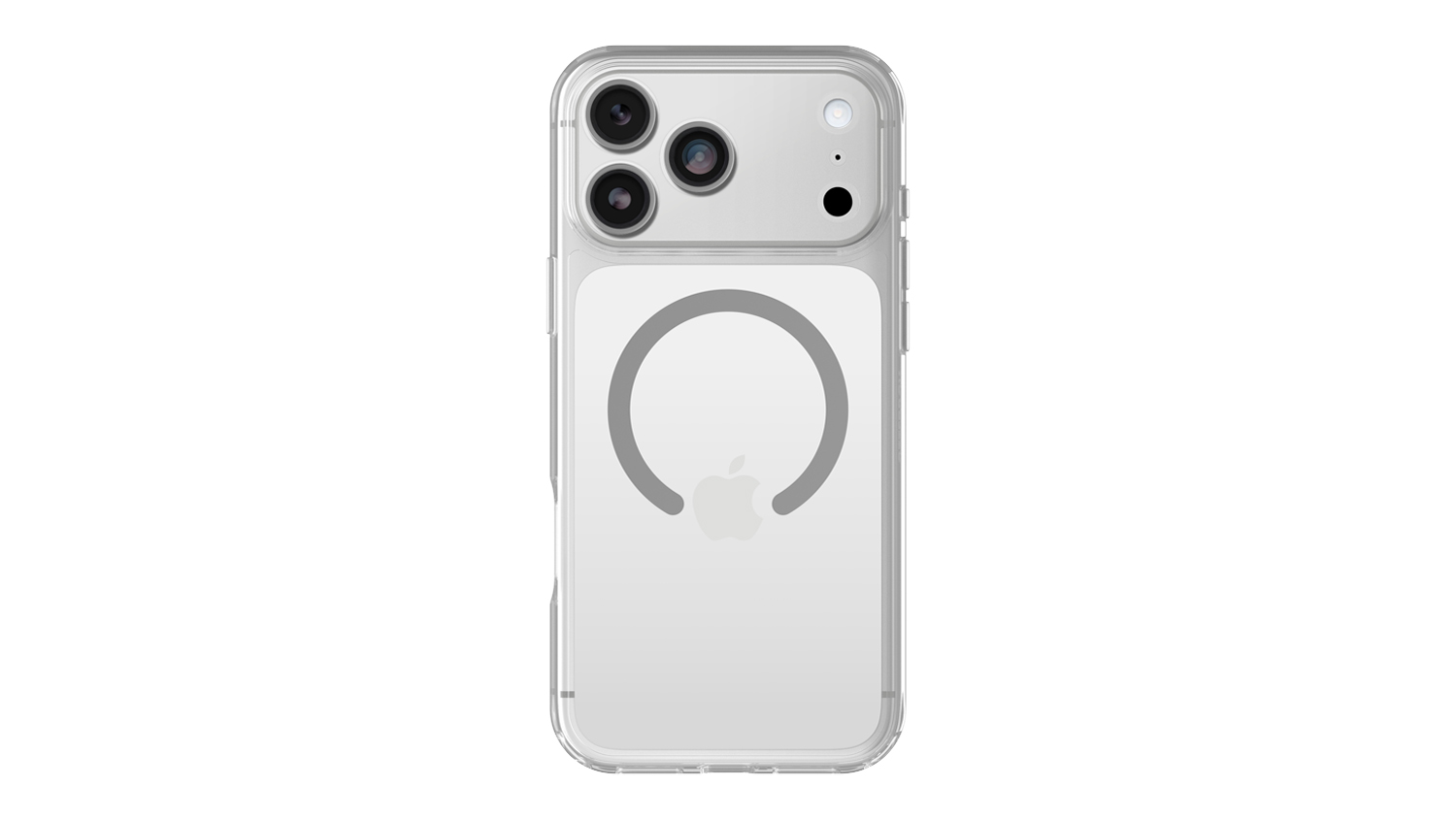 OtterBox Lumen MagSafe Case for iPhone 18 Pro Max rear view showing slim black design, camera protection and precise fit
