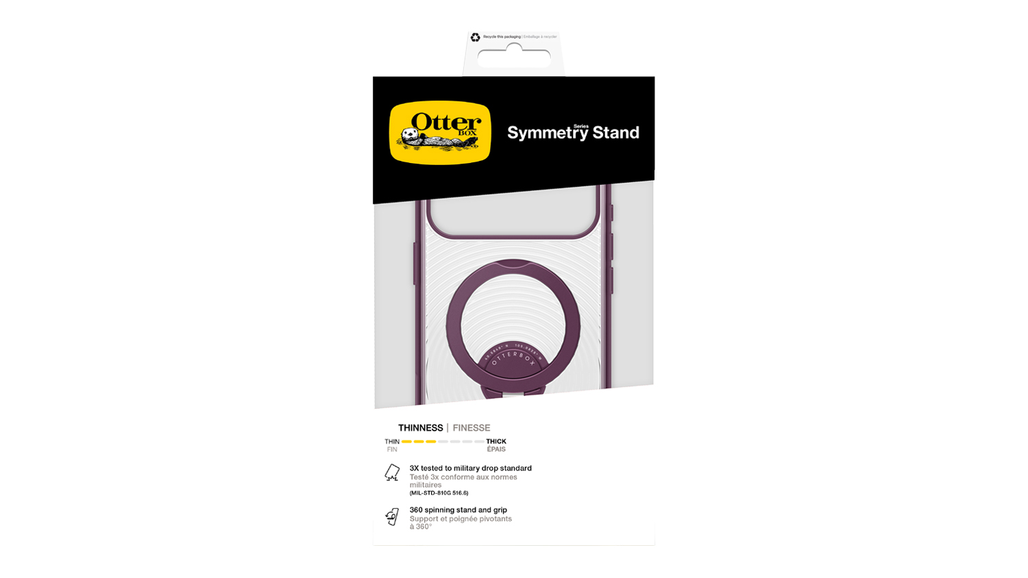 Otterbox Symmetry Stand MagSafe Case for iPhone 18 Pro Max - Purple (77-001233)