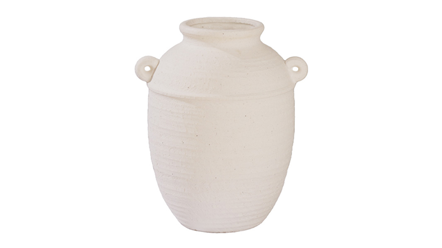 Vera Sandface Stoneware Urn in 20 x 14cm size