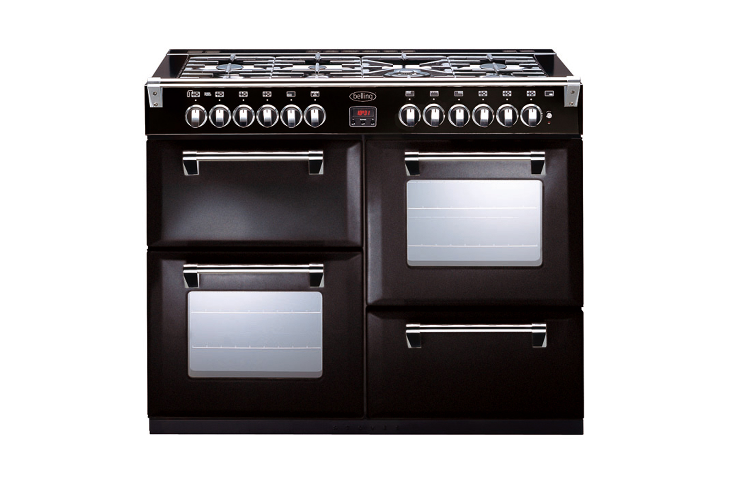 Belling 110cm Richmond Freestanding Oven with Gas Cooktop Black