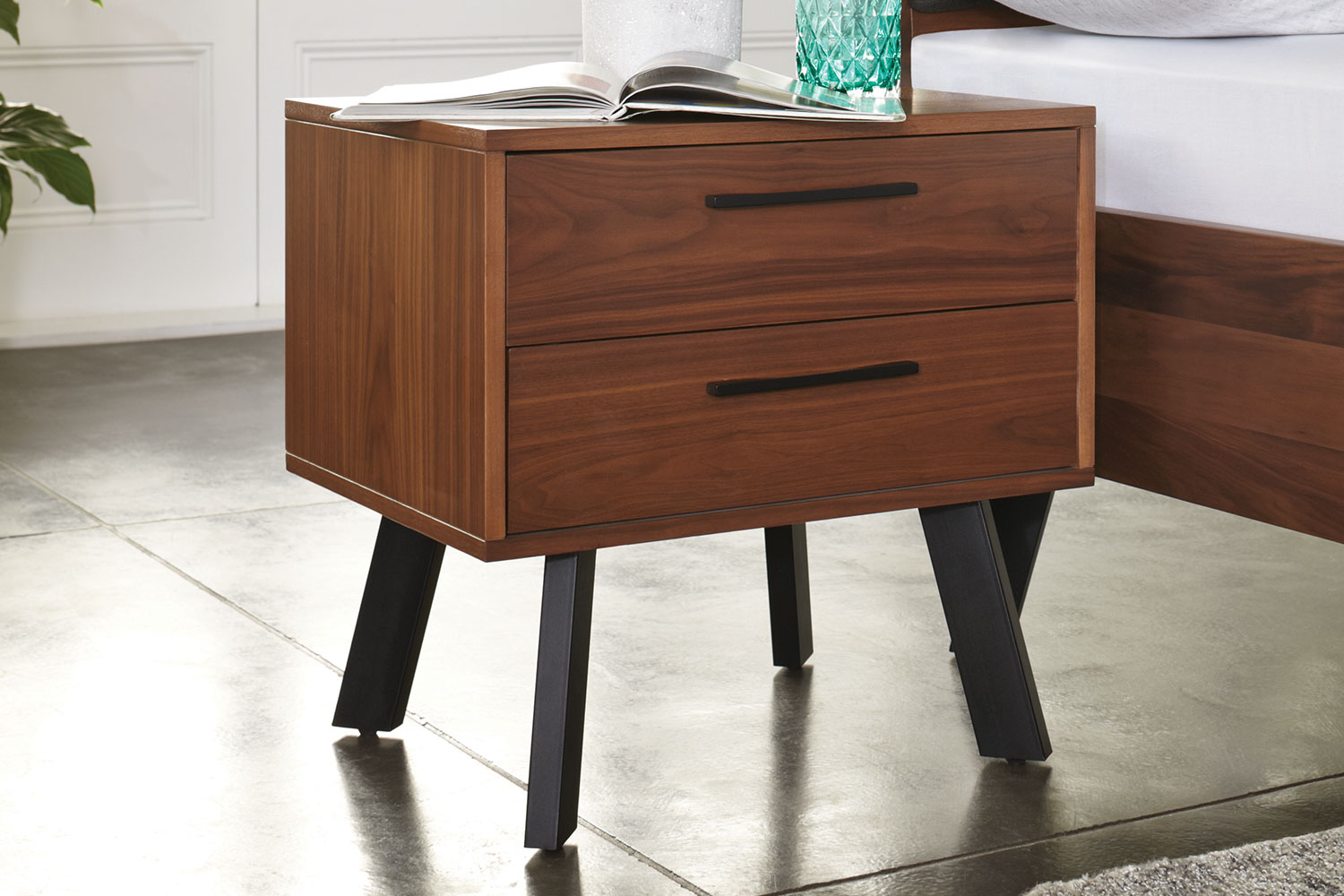 Ascola Bedside Table by John Young Furniture