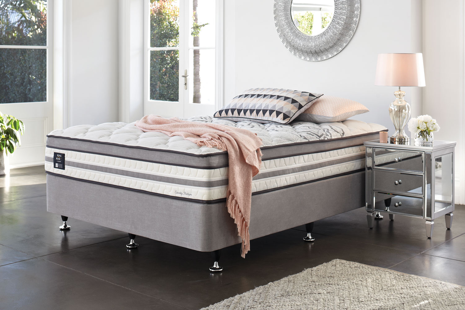 Eternity Medium Super King Bed by King Koil Harvey Norman New Zealand