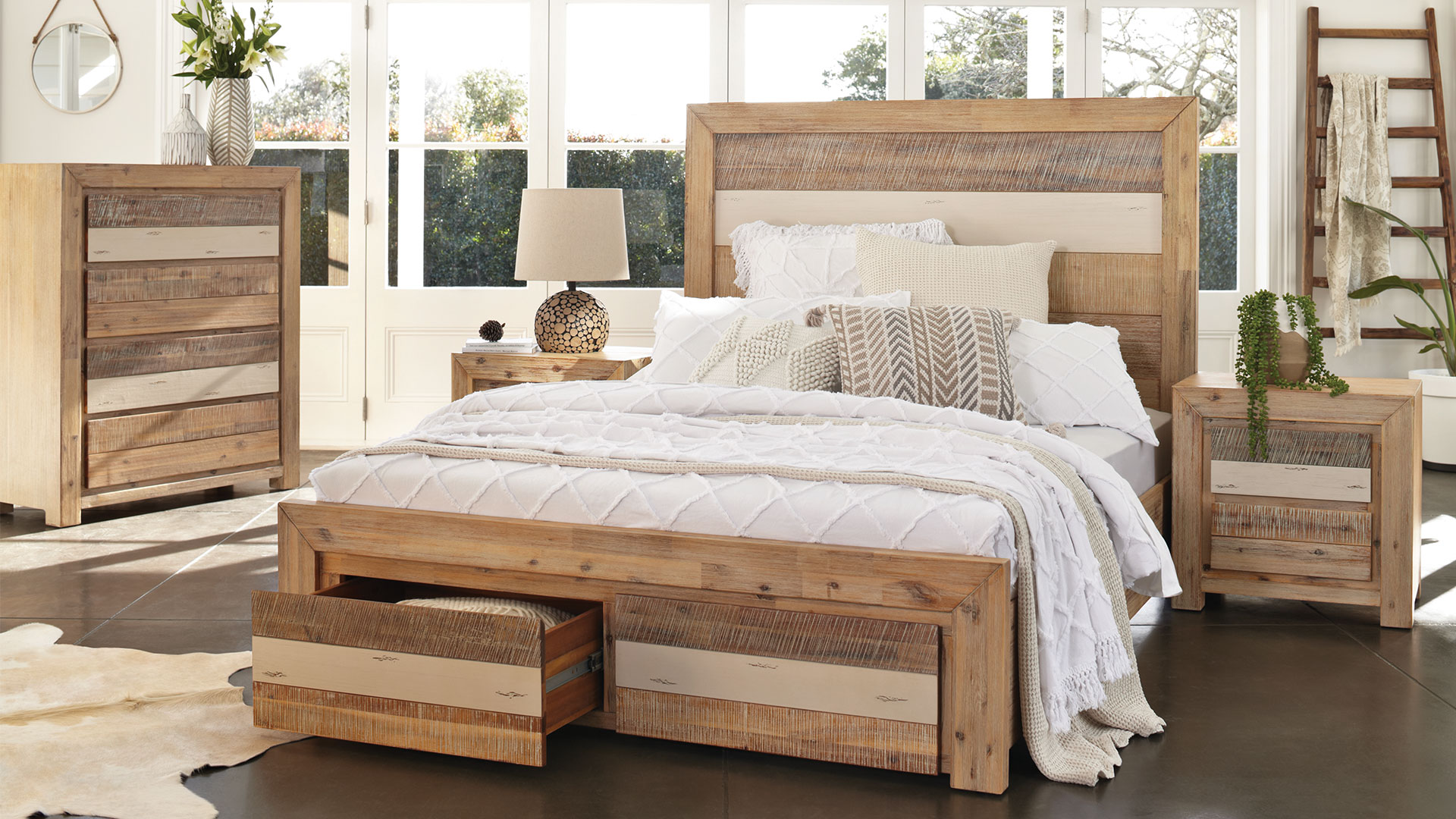 Tamworth Queen Bed Frame by Vivin Harvey Norman New Zealand