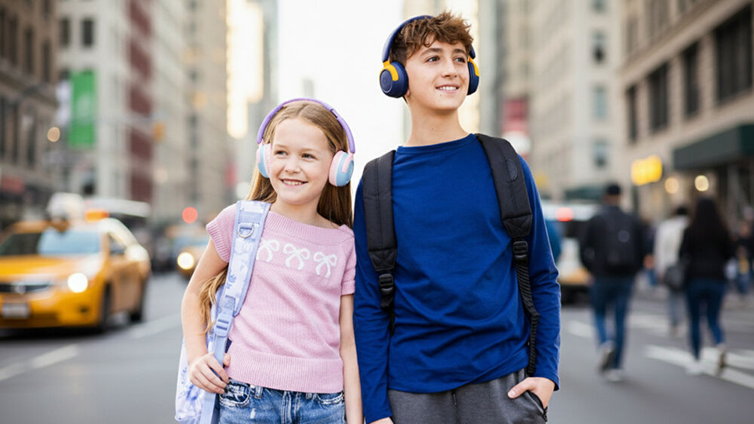 MyFirst CareBuds Max Wireless On-Ear Headphones - Cotton Candy Mix (FH9407SA-CC01)