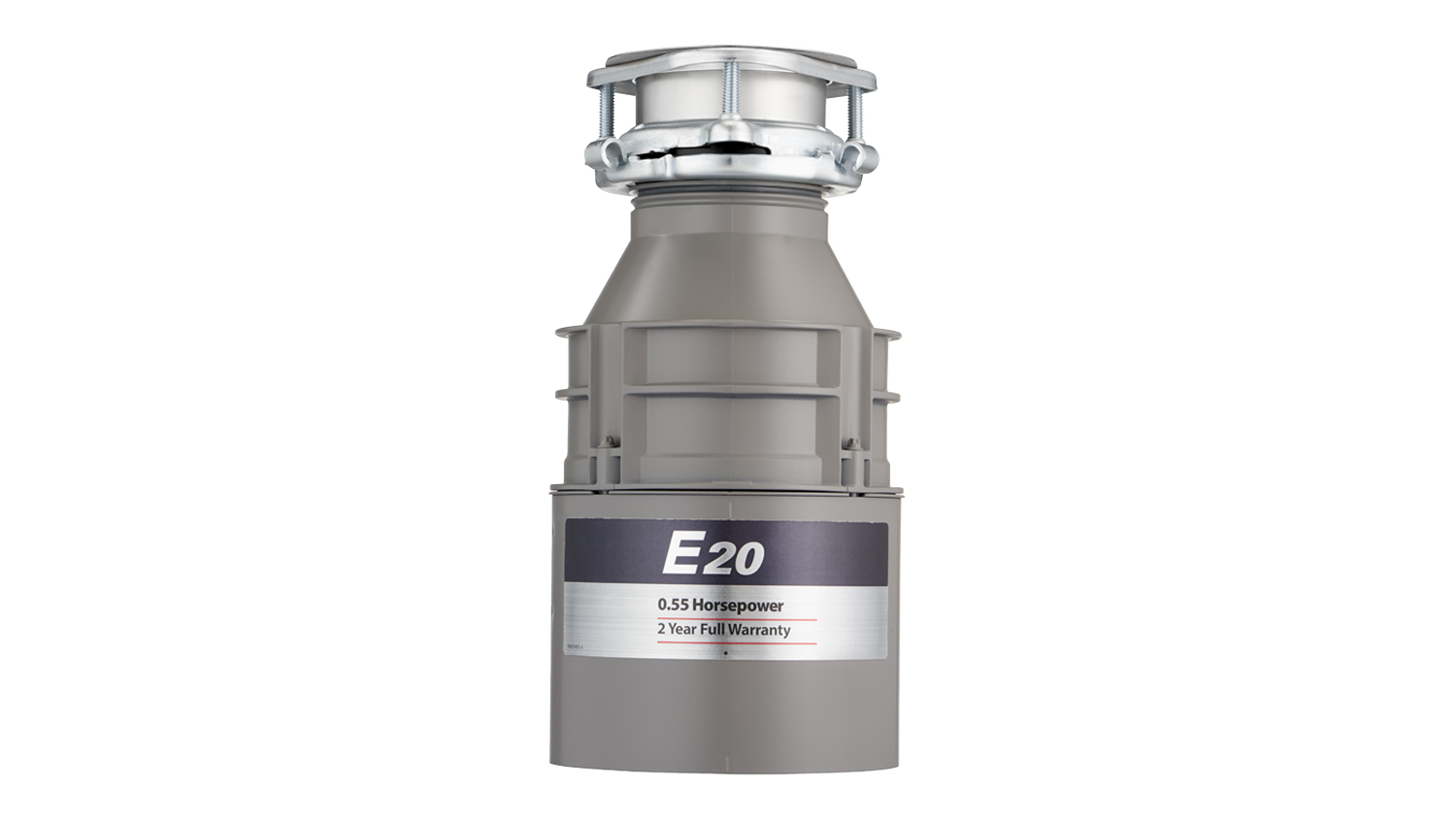 InSinkErator Emerson Under-Sink Food Waste Disposal in a sleek grey colour