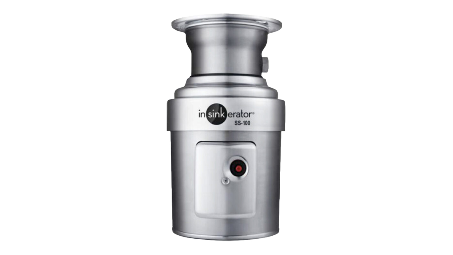 InSinkErator Commercial Food Waste Disposal in a sleek silver colour