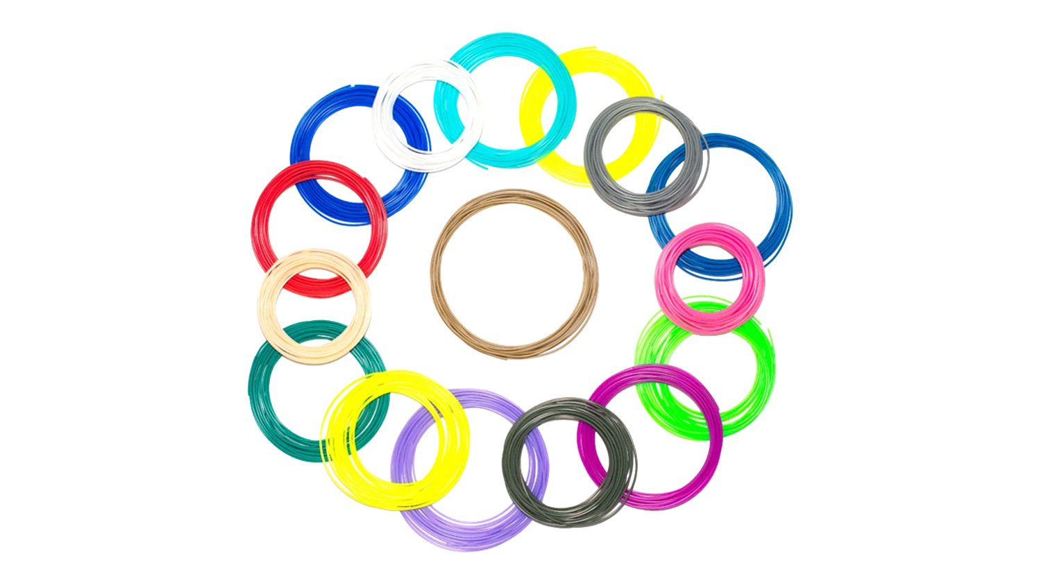 MyFirst 3D Pen Filaments - 5 Pack (Cold Colour, FP3301AC-CC01)