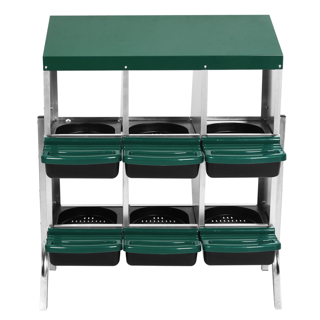 PaWz Poultry Roll-Away Nesting Box with Chute