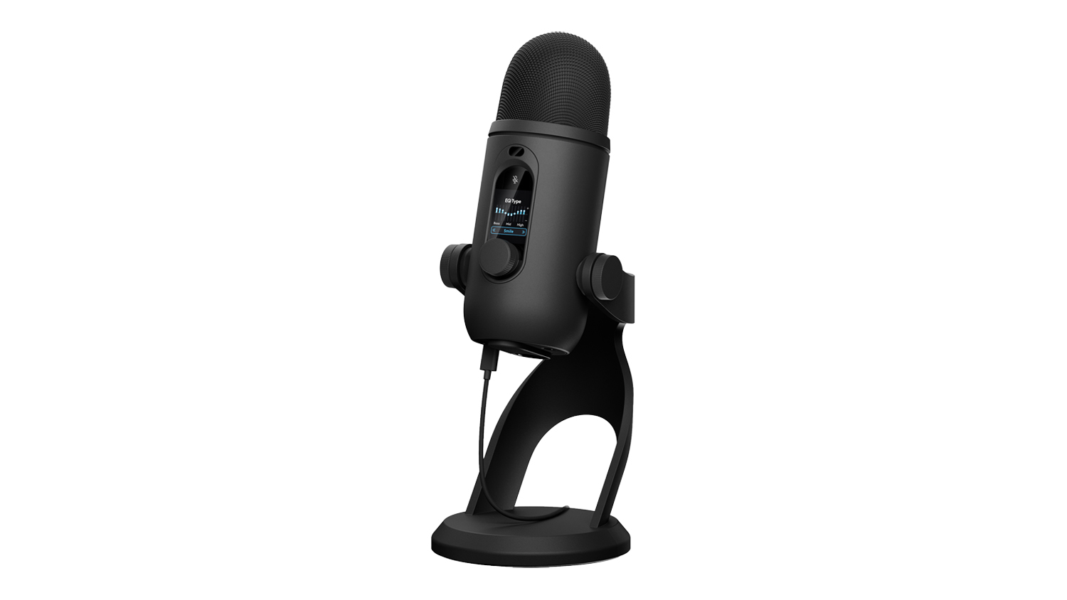 Logitech G Blue Yeti 2 Dynamic Gaming USB Microphone in a sleek black colour