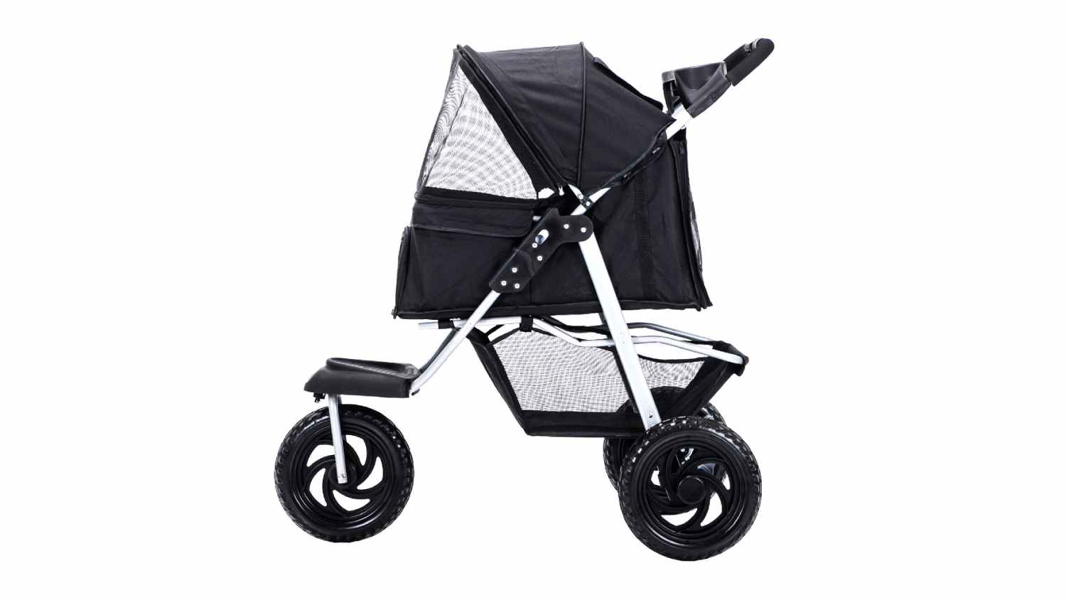 PaWz 3-Wheel Folding Pet Stroller