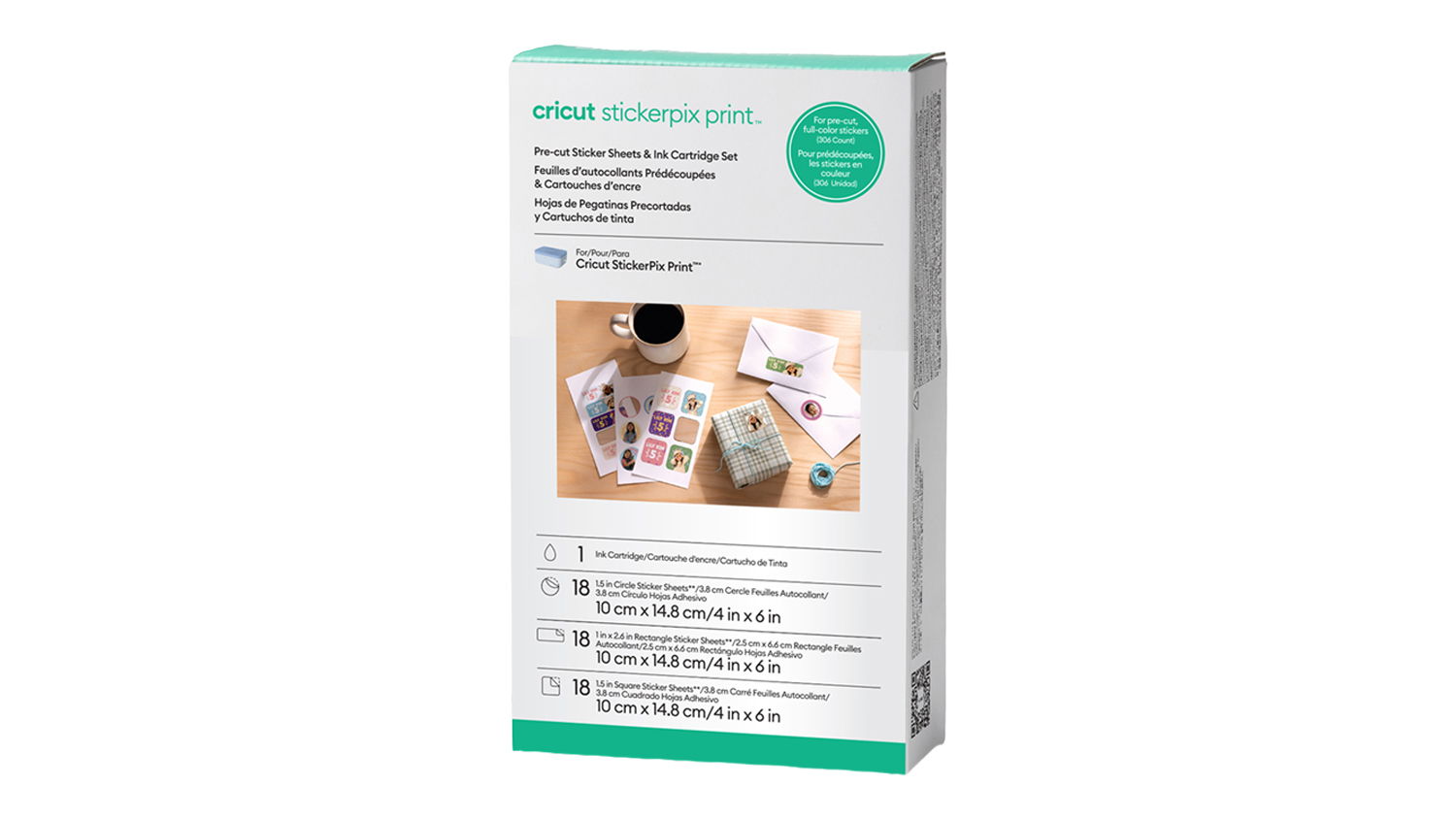 Cricut Scout Sampler Sticker Kit in 4"x6 size
