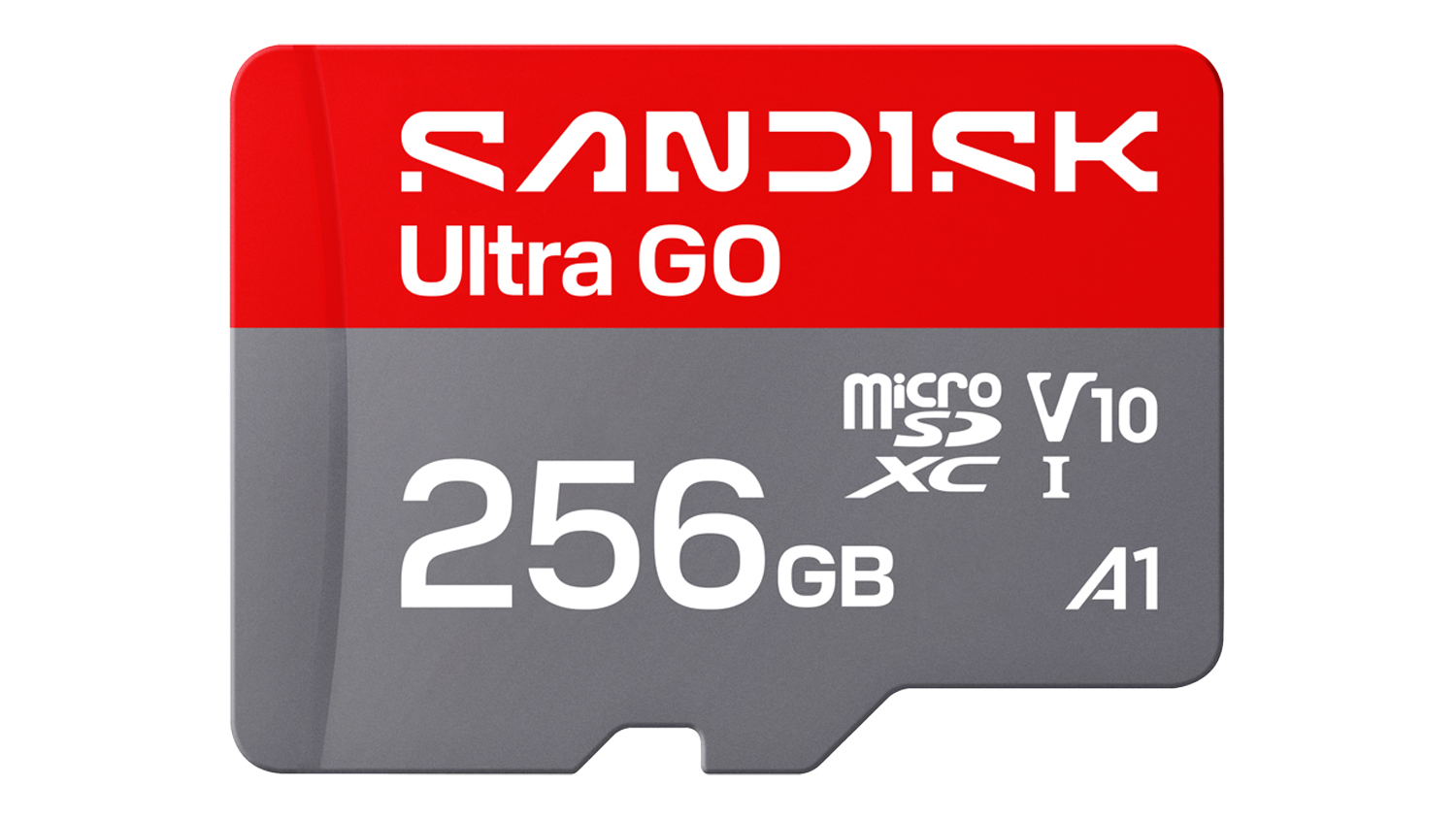 SanDisk Ultra GO MicroSD Card in 256GB memory
