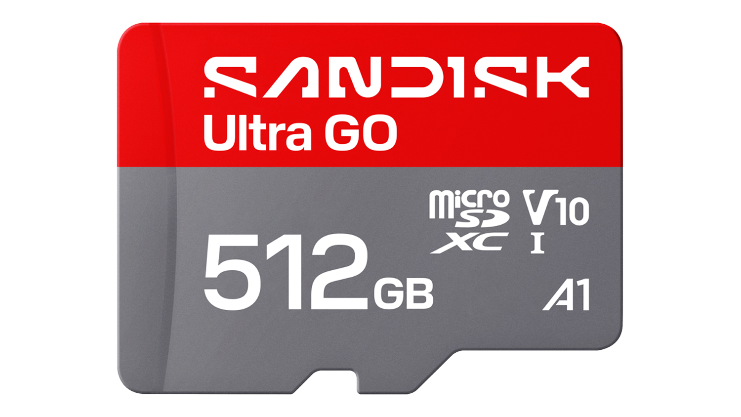 SanDisk Ultra GO MicroSD Card in 512GB memory