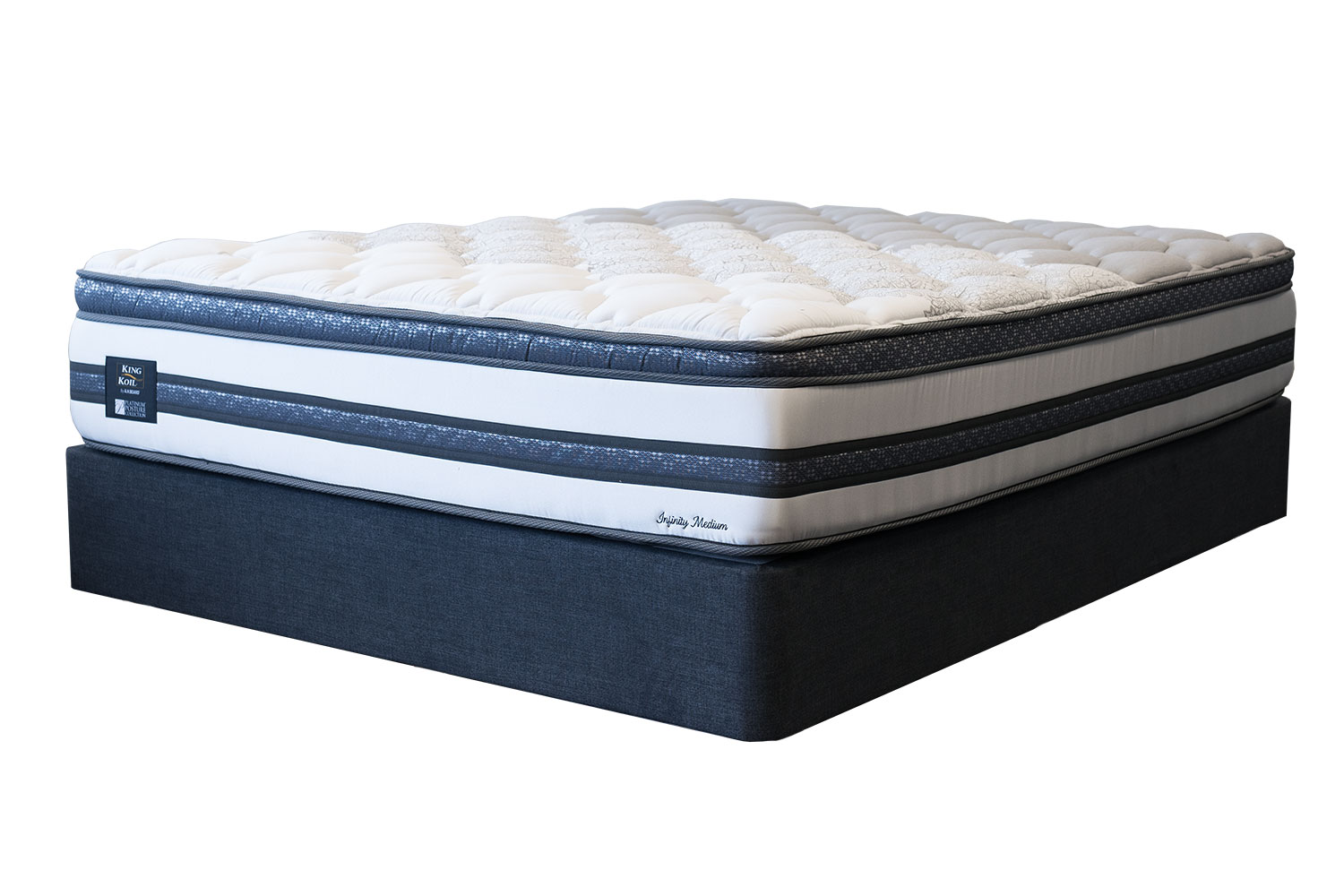 Infinity Medium Queen Bed by King Koil Harvey Norman New Zealand