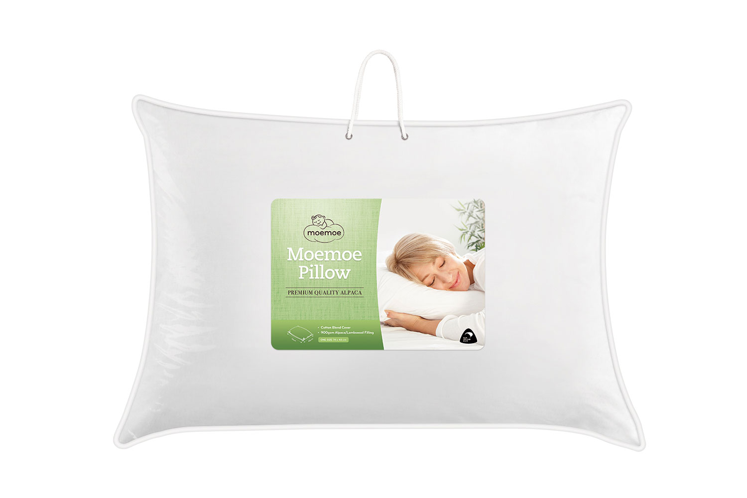 NZ Alpaca Blend Pillow by Moemoe