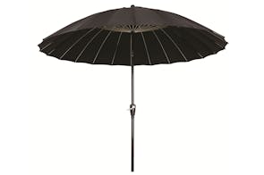Oriental 2.7m Black Outdoor Umbrella by Peros