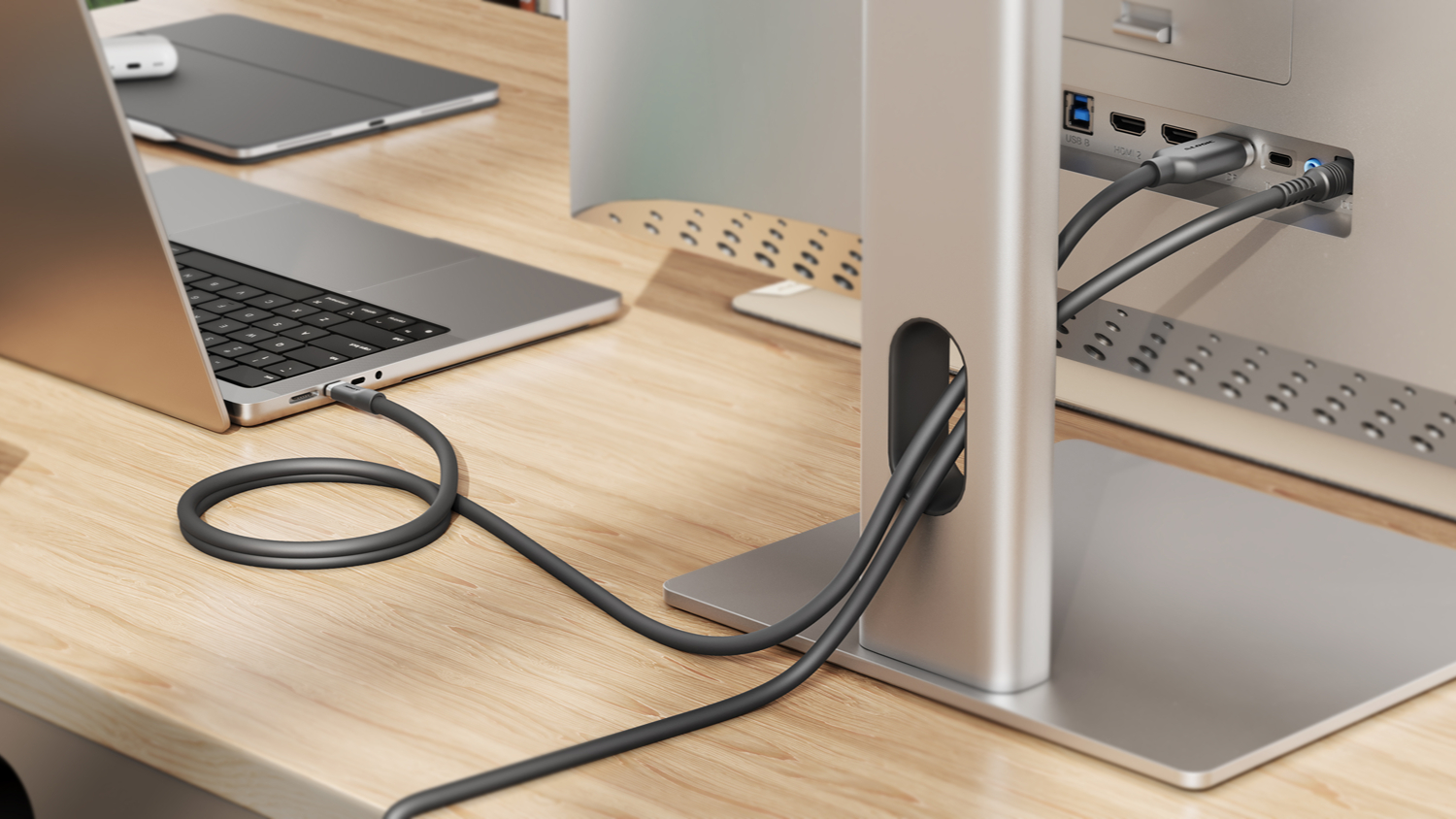 Alogic Ultra Silicone USB-C to DisplayPort Cable 1m with 8K Support-