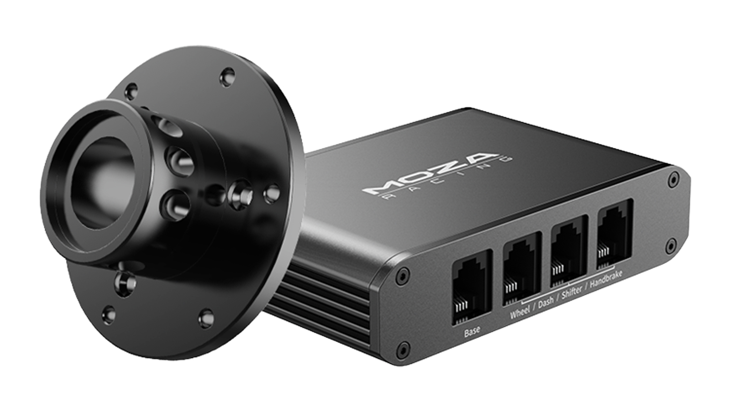 MOZA Racing Universal Driving Sim Hub Kit with USB and Auxiliary Power ports