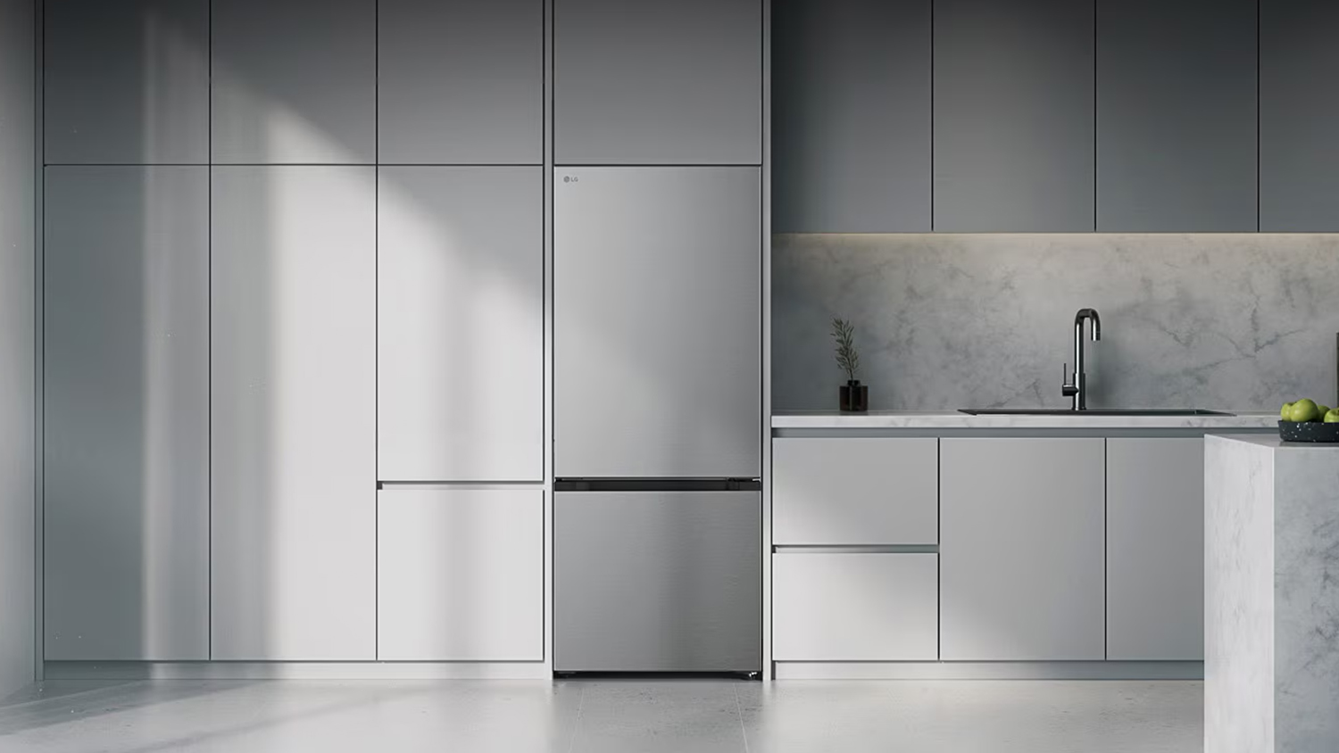 LG 436L Bottom Mount Smart Fridge Freezer