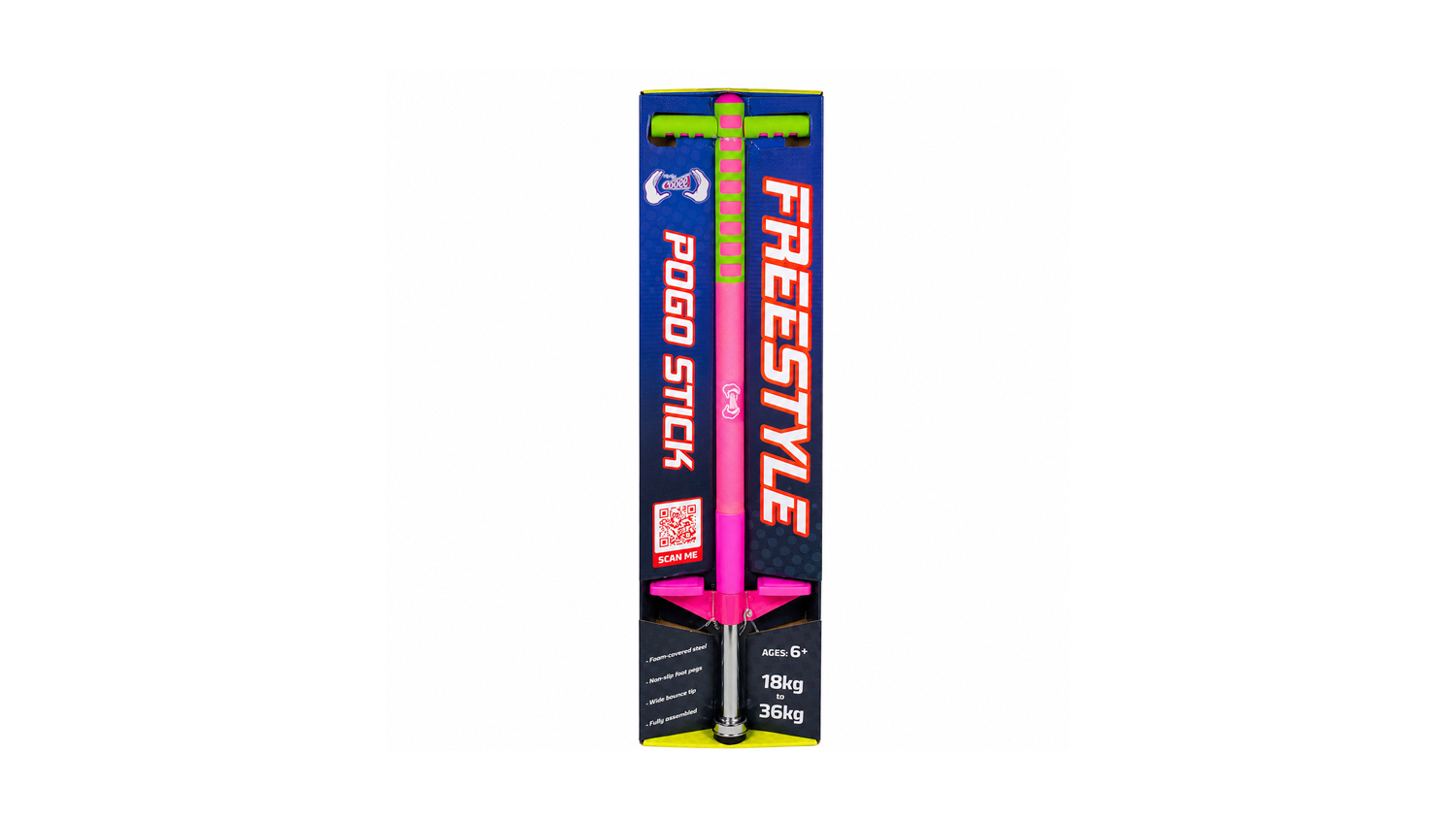 Cooee Freestyle Pogo Stick - Pink/Green