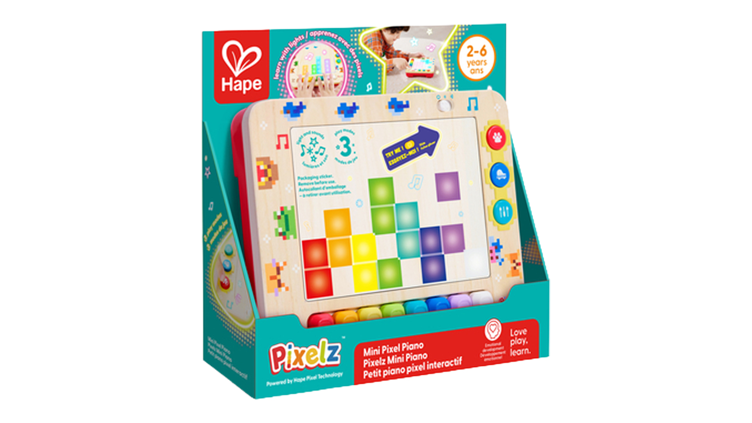 Hape Pixelz Mini Pixel Toy Piano