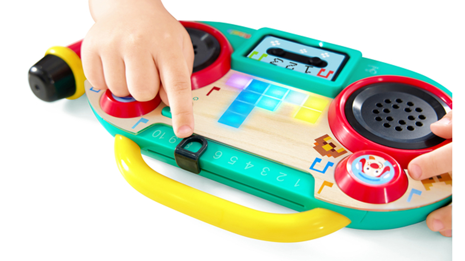 Hape Pixelz Toy Boombox