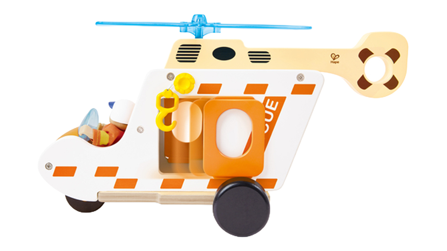 Hape "To The Rescue" Toy Helicopter