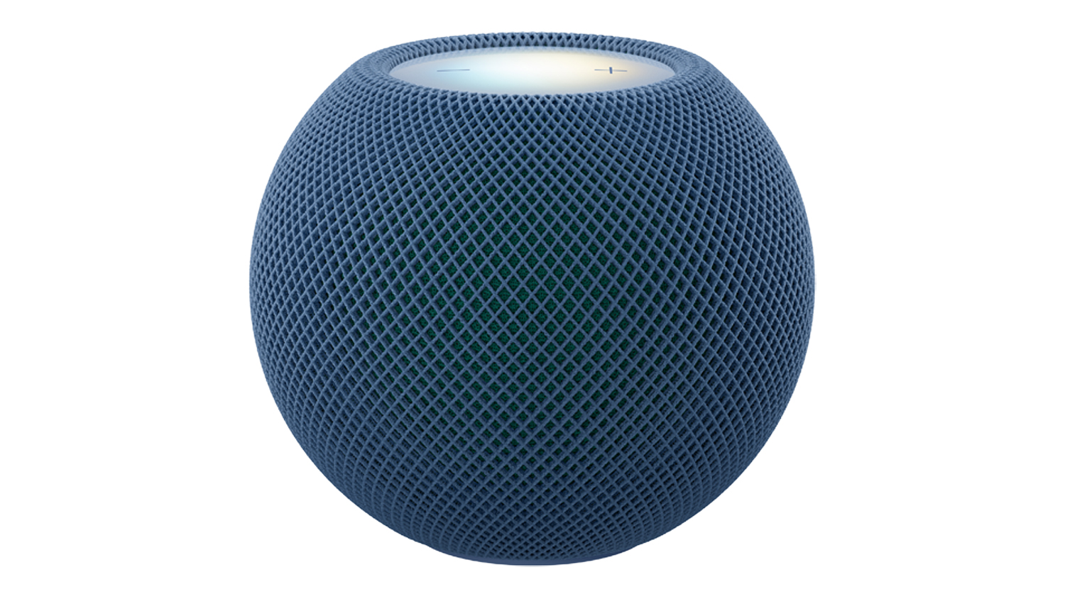 Apple HomePod mini 2 in a vibrant blue colour