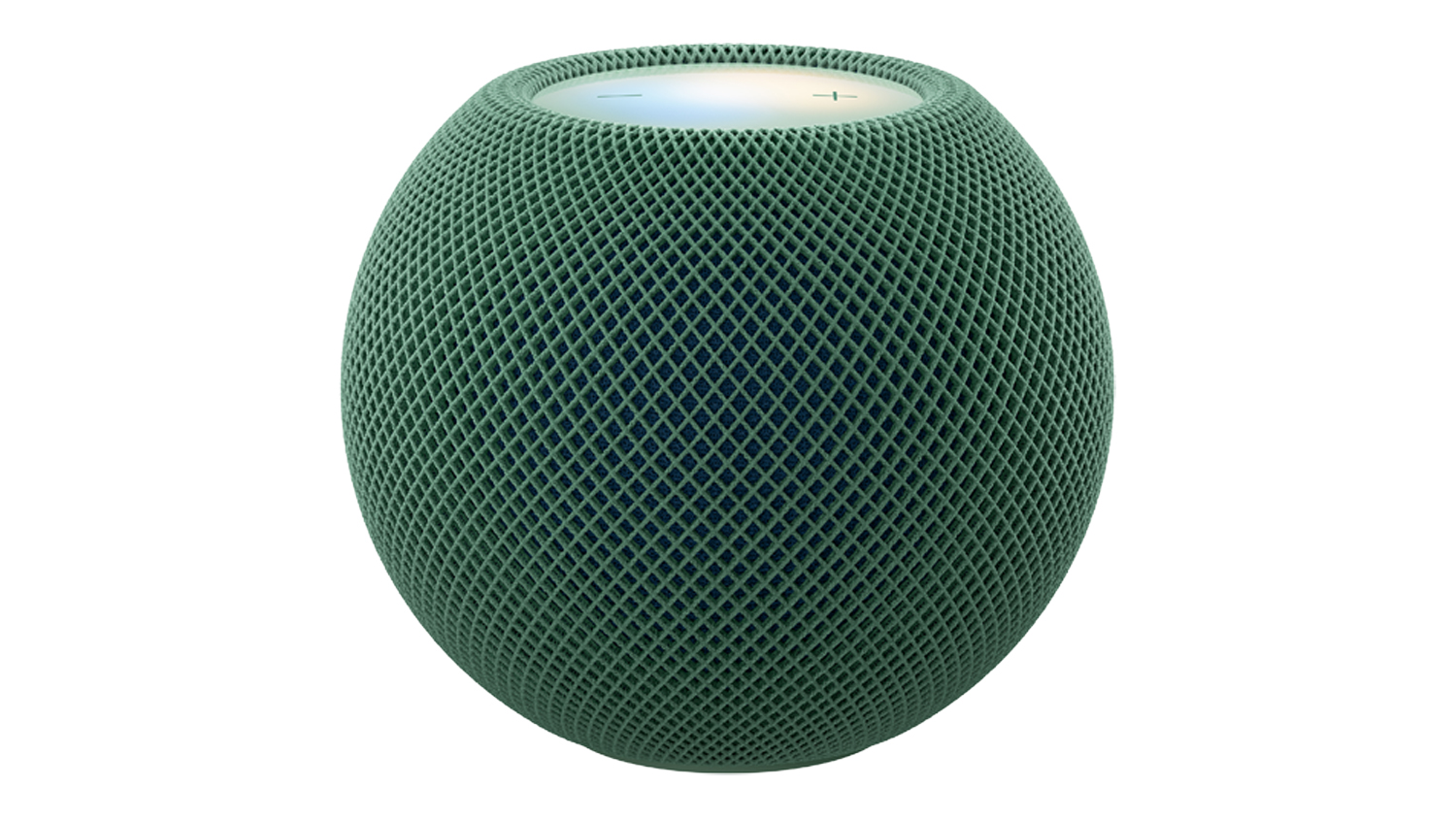 Apple HomePod mini 2 in a vibrant green colour