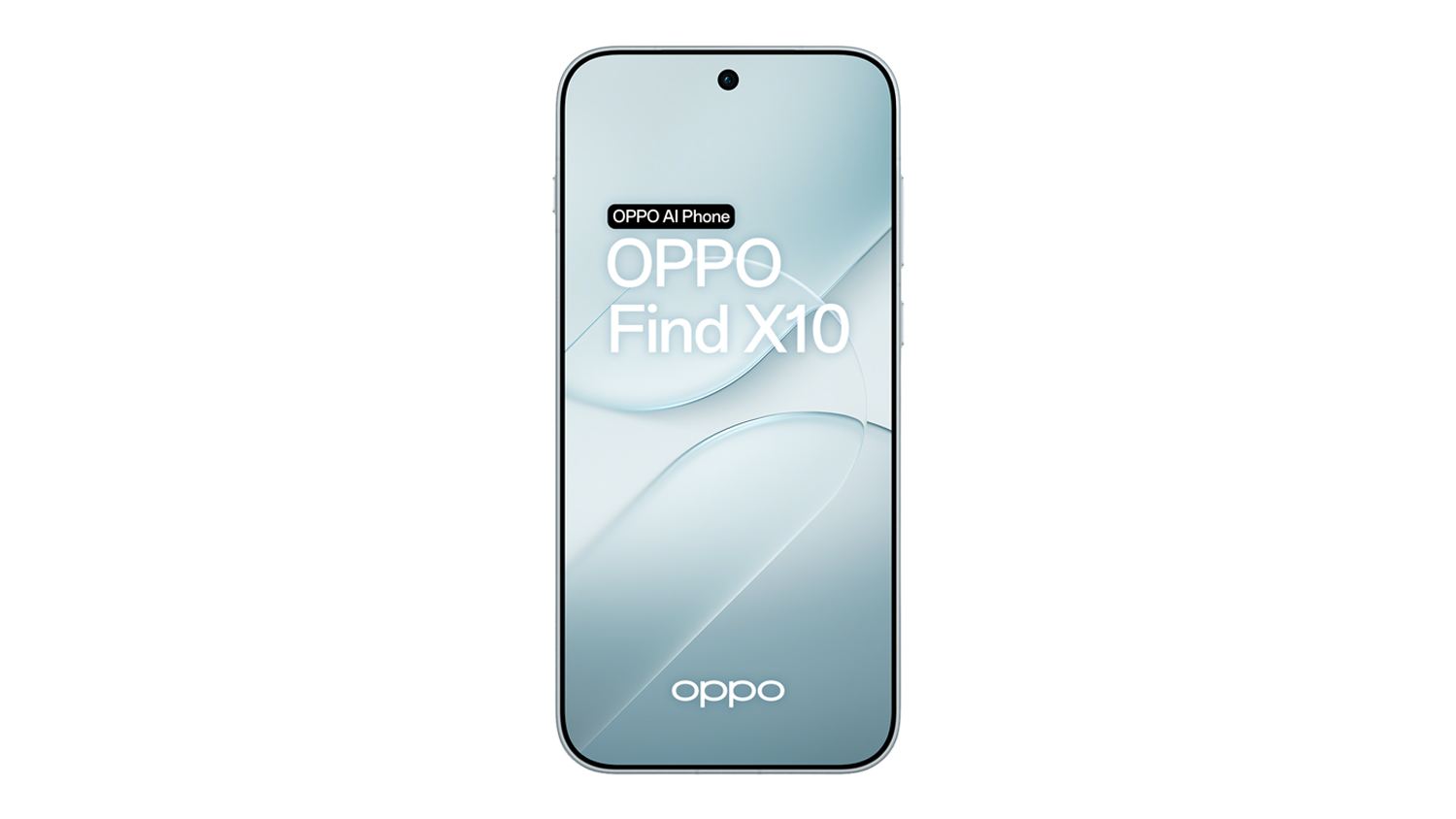 Front view of the OPPO Find X10