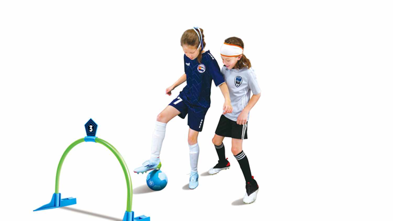 P1 Tain and Play Kick Croquet