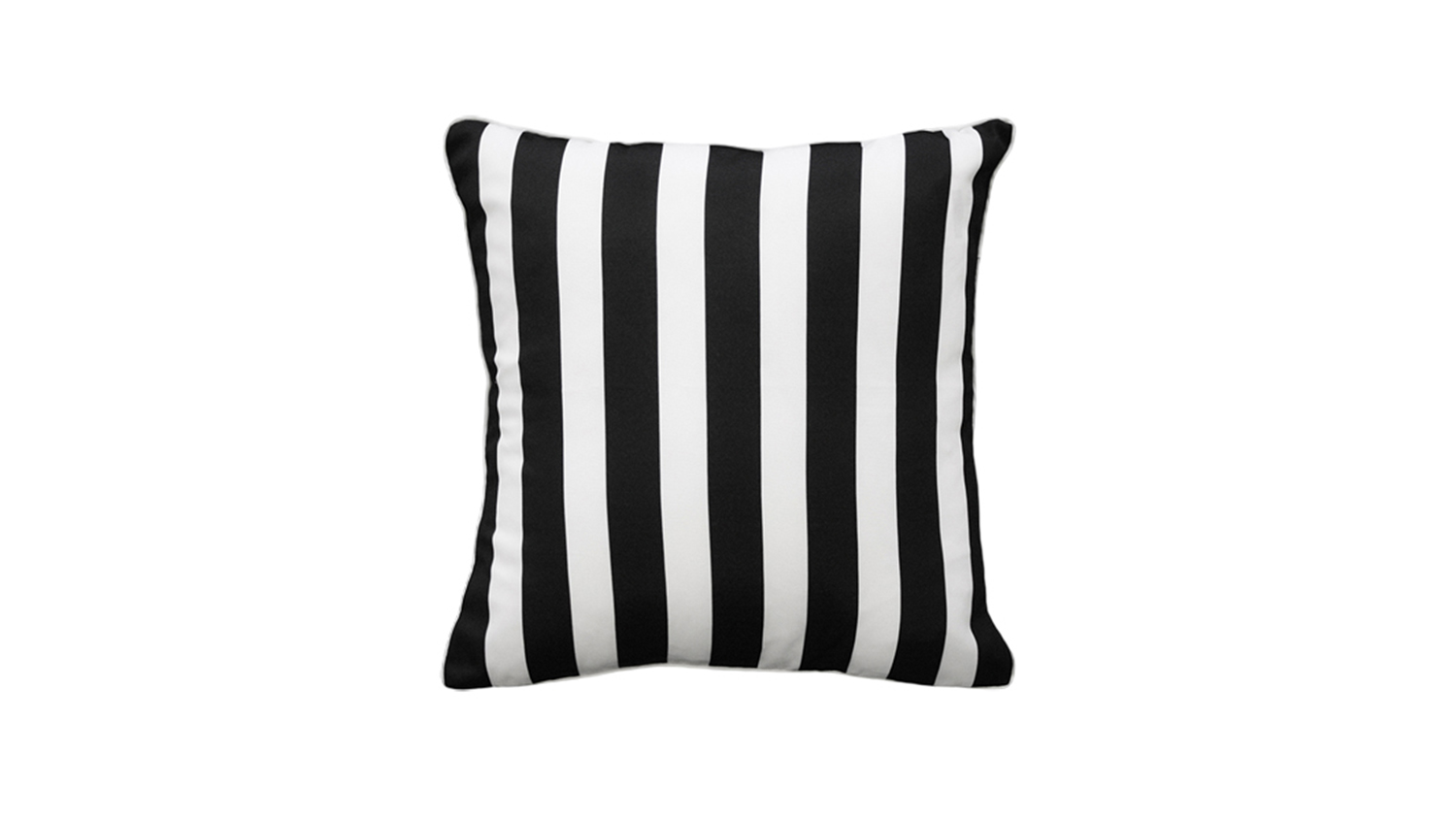 Branch Stripe Outdoor Cushion - Black