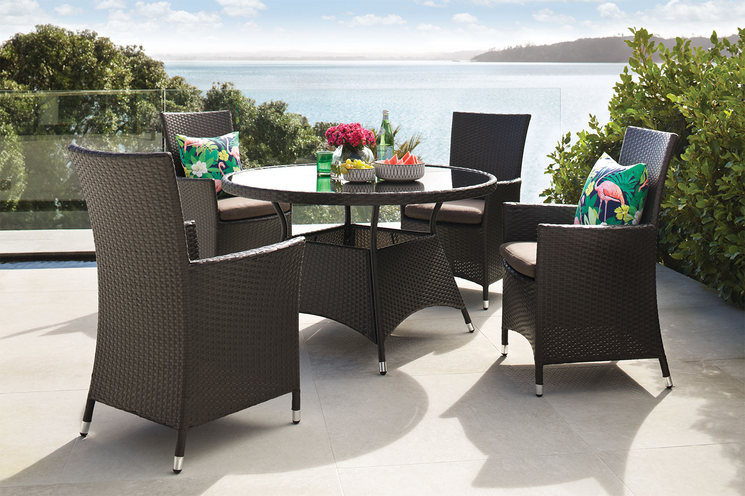 Miami 5 Piece Outdoor Dining Setting
