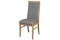Metro Dining Chair Padded Back incl. fabric by Coastwood Furniture - Light Oak