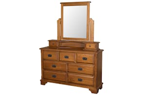 Maison 9 Drawer Dresser with Mirror