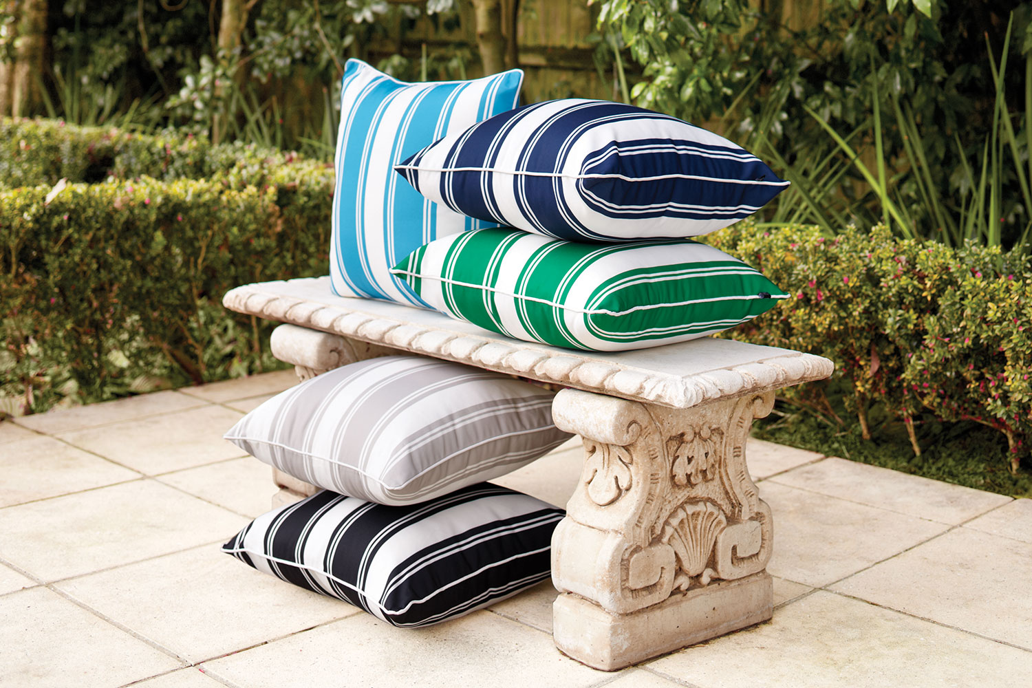 Positano Outdoor Cushion by Rapee