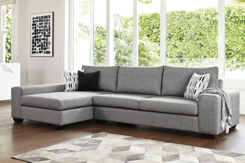 4 seater fabric sofa bed