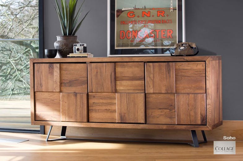 Soho Multi Panel Buffet Table by Collage