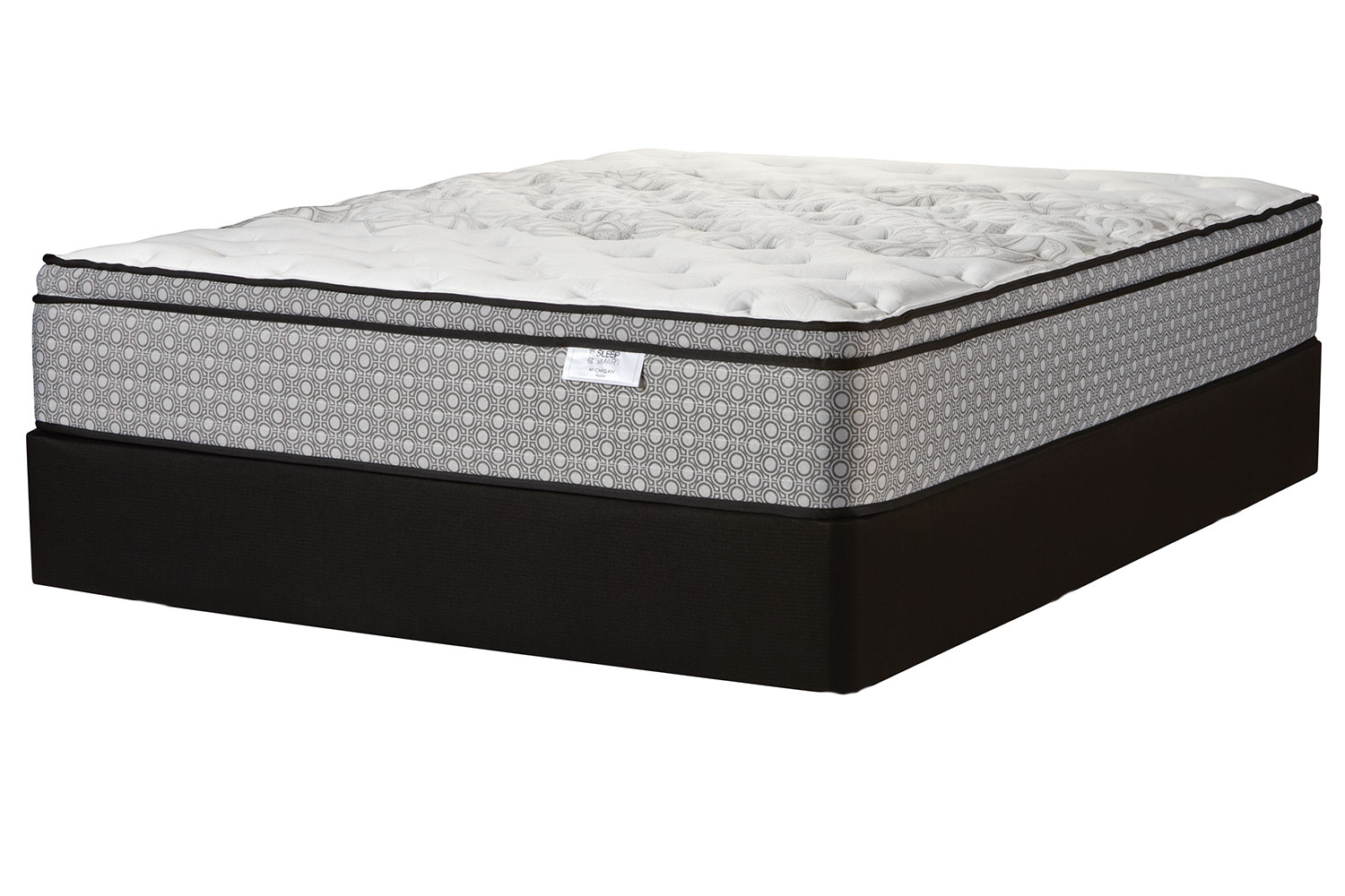 Michigan Plush Super King Bed by Sleep Smart