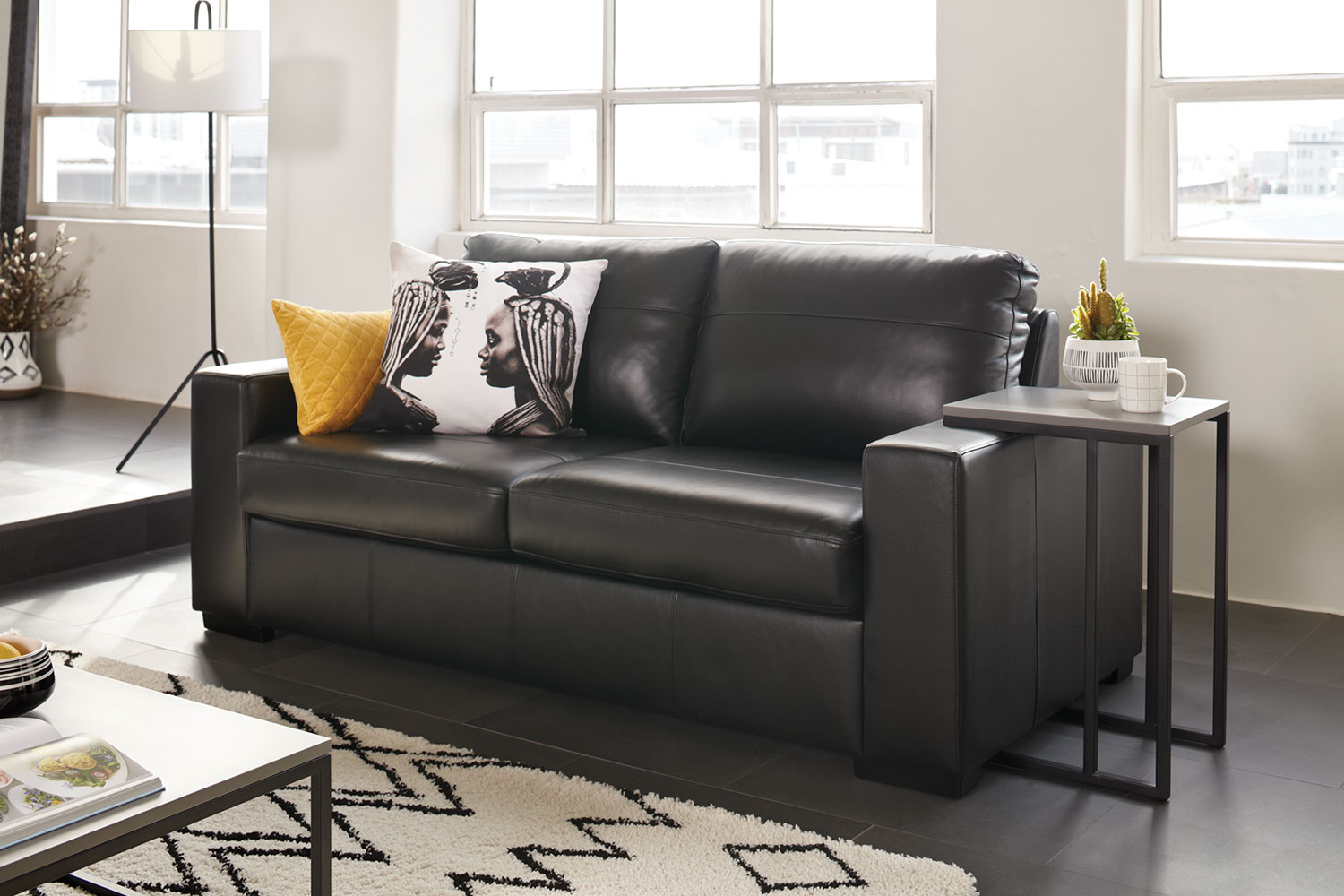 Jetson Leather Sofa Bed