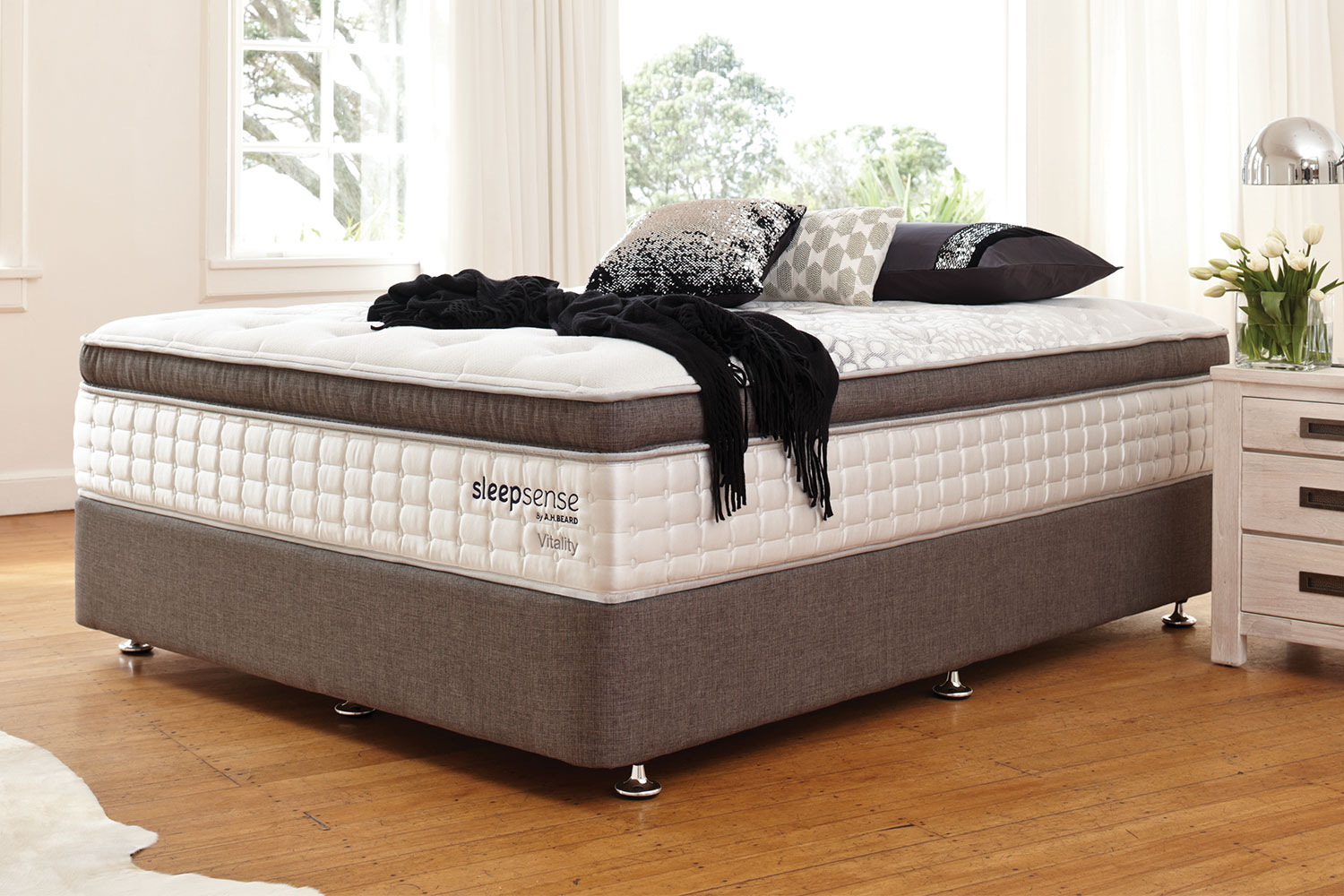 Vitality Super King Bed by Sleepsense