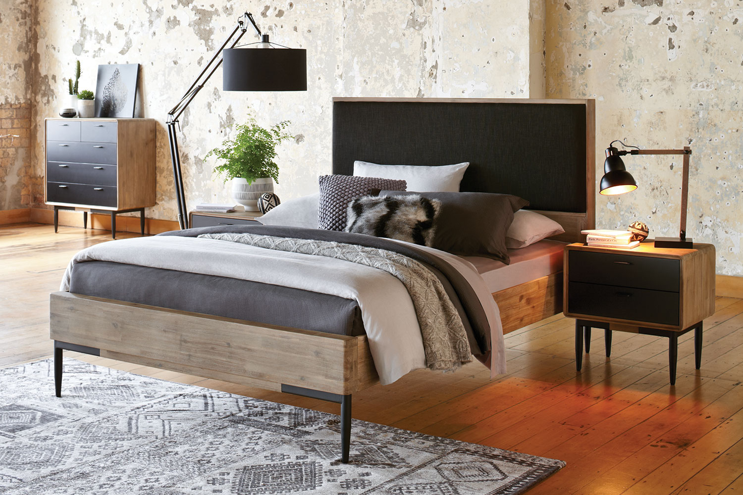 Alba 4 Piece King Tallboy Bedroom Suite By John Young Furniture