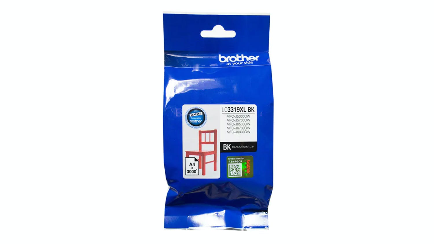 Brother LC3319XLBK Ink Cartridge - Black