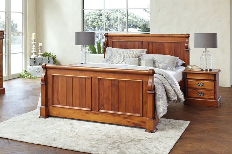 Clevedon Queen Bed Frame by Woodpecker Furniture