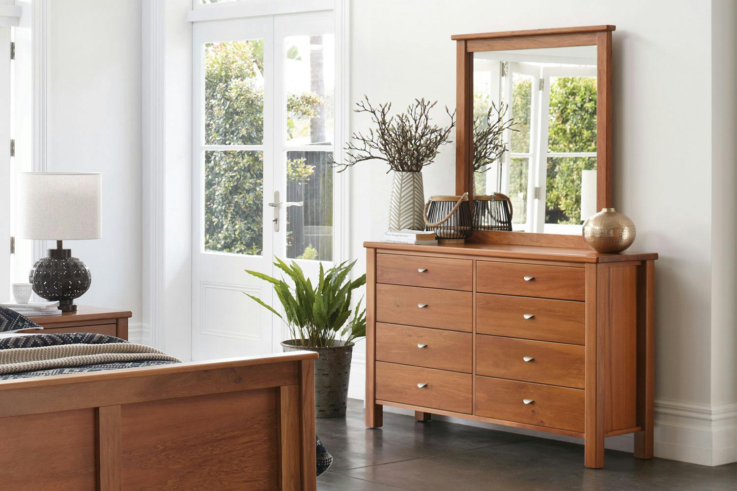 Riversdale Dresser And Mirror By Marlex Furniture Harvey Norman